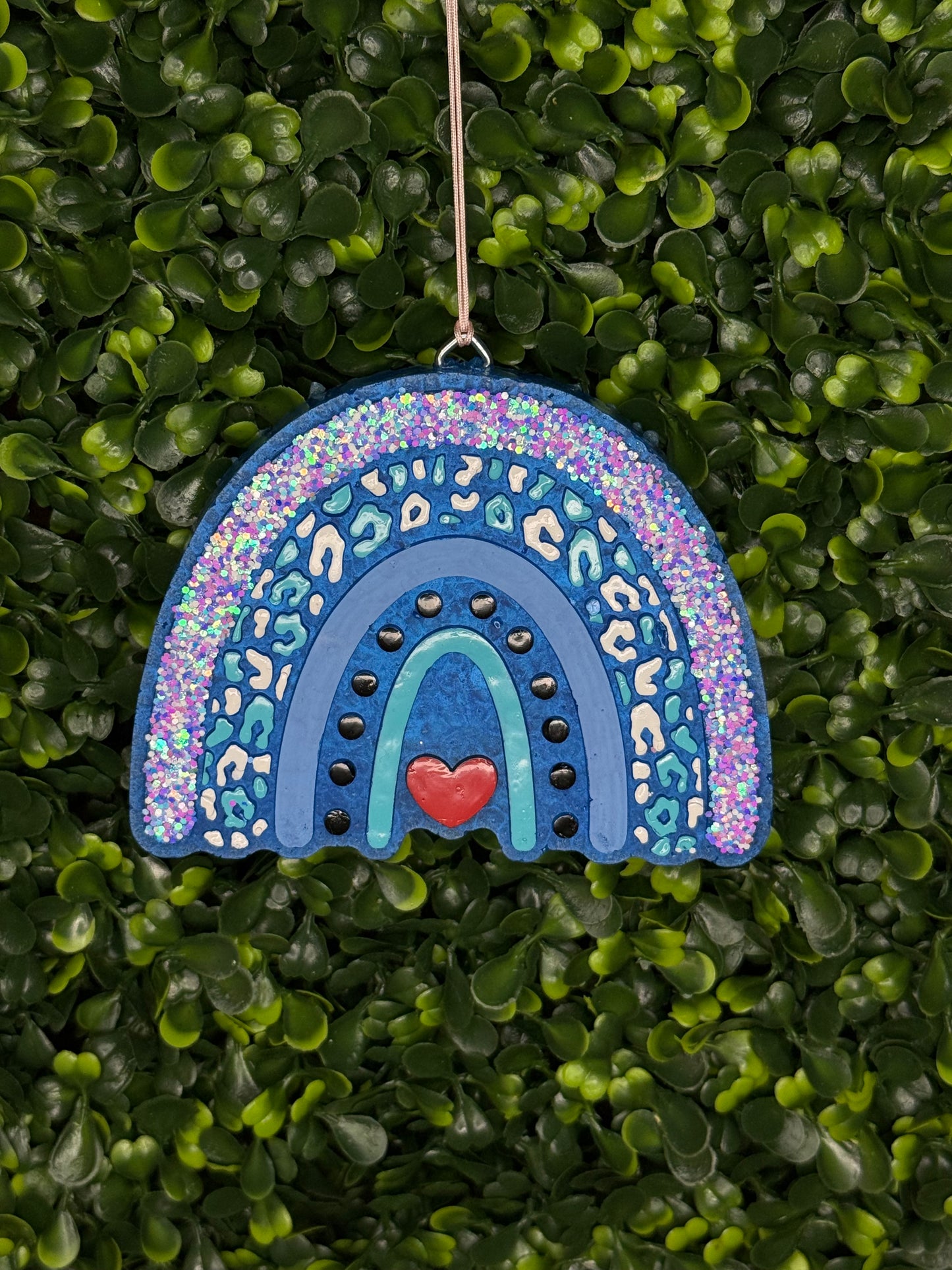 Blue confetti Rainbow in Viva la juicy