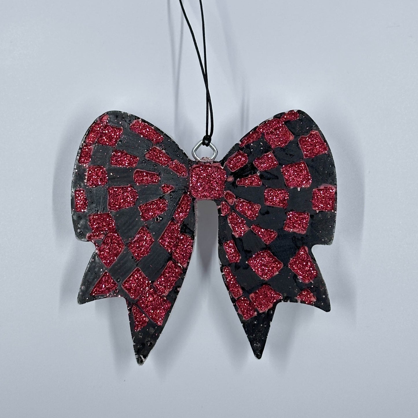 Red Checker Bow